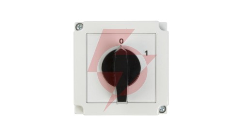 Łącznik krzywkowy 0-1 3P 25A w obudowie 4G25-10-PK R114 63-840306-031