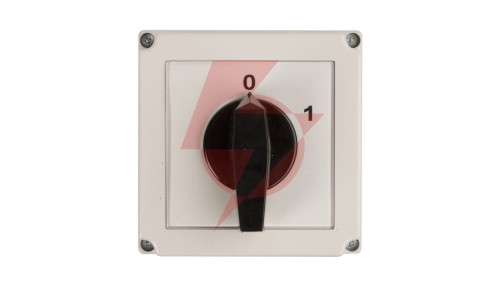 Łącznik krzywkowy 0-1 3P 40A w obudowie 4G40-10-PK R214 63-840306-041