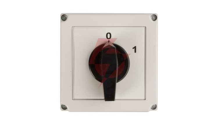 Łącznik krzywkowy 0-1 3P 40A w obudowie 4G40-10-PK R214 63-840306-041