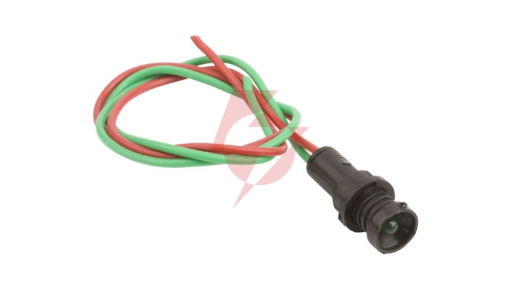 Lampka sygnalizacyjna 5mm zielona 12-24V AC/DC KLP 5G/24V 84405005