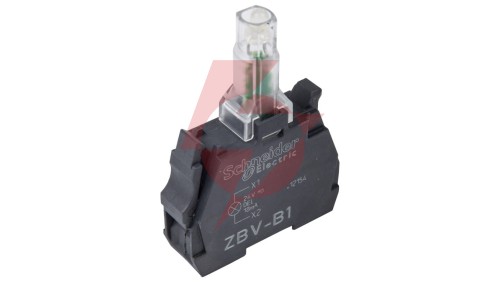 Harmony XB4 Zestaw świetlny Ø22 biały LED 24V (dawniej ZBVB3, ZBVB4, ZBVB5, ZBVB6, ZBVB8)