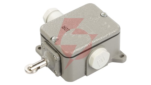 Wyłącznik krańcowy 1R 1Z w obudowie metalowej popychacz z rolką LK-10R W0-59-351032