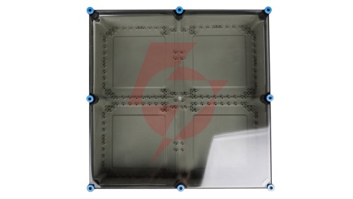 Obudowa pusta Mi, IP 65, wlk.8 - 600x600x170, pokrywa przezroczysta Mi 0800 2000006
