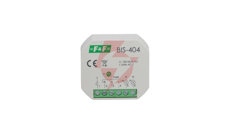 Przekaźnik impulsowy sekwencyjny 5A 230V AC 2Z BIS-404