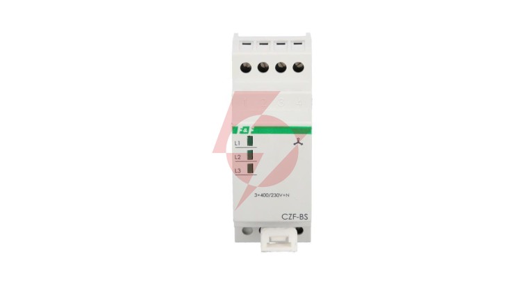 Przekaźnik zaniku i asymetrii faz 10A 1P 4sek 55V CZF-BS