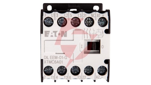 Stycznik mocy 6A 3P 24V DC 0Z 1R DILEEM-01-G(24VDC) 051650