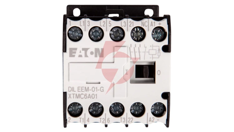 Stycznik mocy 6A 3P 24V DC 0Z 1R DILEEM-01-G(24VDC) 051650