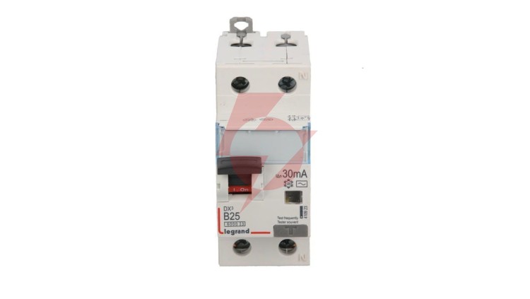 Wyłącznik różnicowo-nadprądowy 2P 25A B 0,03A typ AC P312 DX3 410923