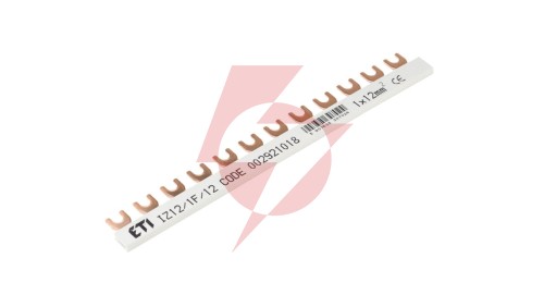Szyna łączeniowa widełkowa 1P 80A 12mm2 (12 mod.) IZ12/1F/12 002921018