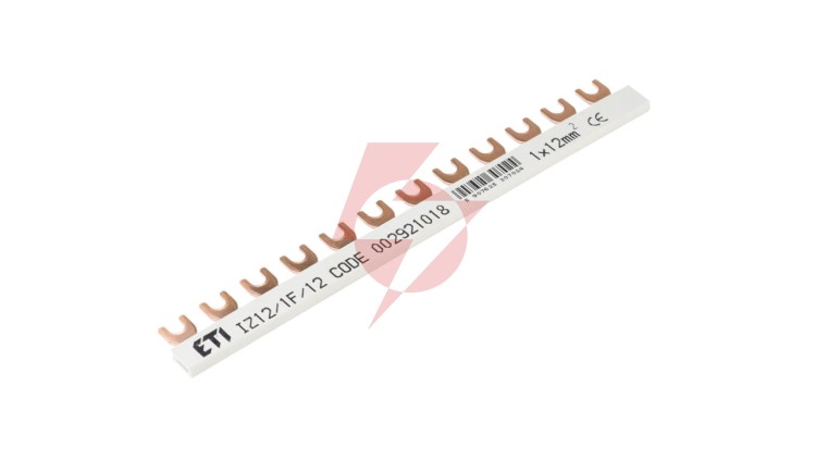 Szyna łączeniowa widełkowa 1P 80A 12mm2 (12 mod.) IZ12/1F/12 002921018