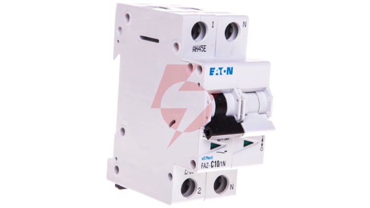 Wyłącznik nadprądowy 1+N C 10A 15kA AC FAZ C10/1N 278670