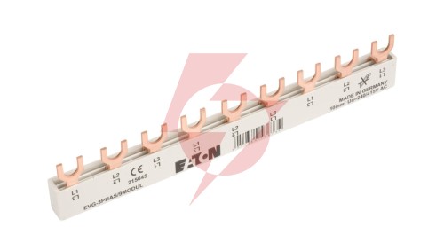 Szyna łączeniowa 3P 63A 10mm2 widełkowa (9 mod.) EVG-3PHAS/9MODUL 215645