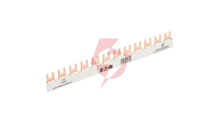 Szyna łączeniowa 1P 63A 10mm2 widełkowa (12 mod.) EVG-1PHAS/12MODUL 215637