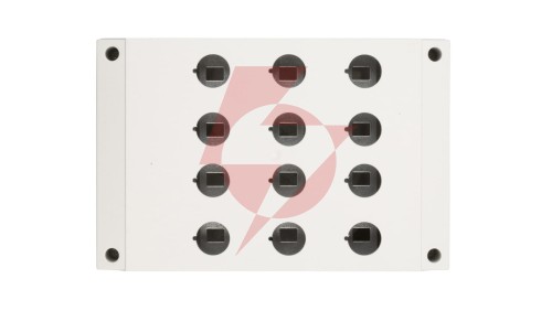 Obudowa kasety 12-otworowa 22mm szara IP67 M22-I12 222688