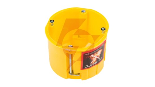 Puszka podtynkowa 60mm regips głęboka niepalna żółta PK-60 0220-0N /40szt/
