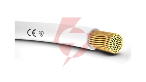 Przewód instalacyjny H05V-K (LgY) 1 biały /100m/