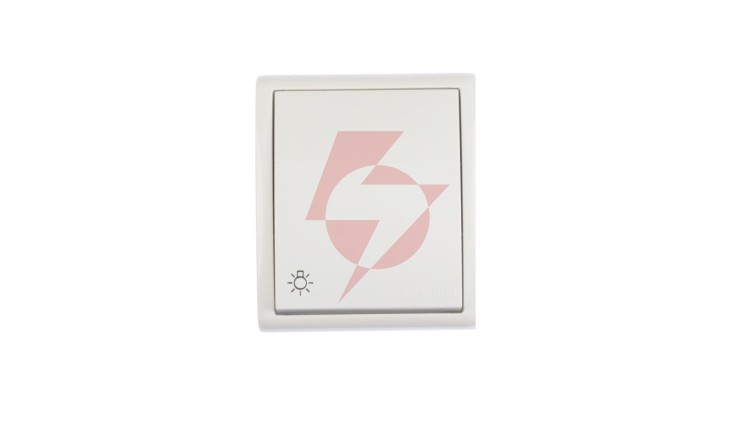 Simon Aquarius Przycisk hermetyczny /światło/ IP54 biały AQS1/11