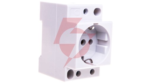 Gniazdo modułowe 2P+Z 16A 250V Schuko na szynę Z-SD230 266875