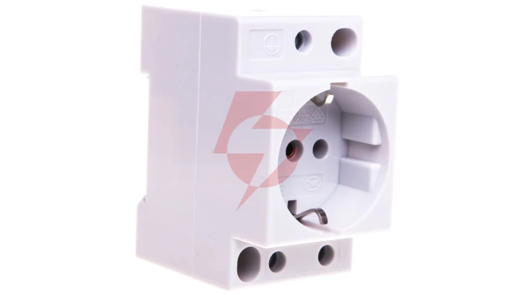 Gniazdo modułowe 2P+Z 16A 250V Schuko na szynę Z-SD230 266875