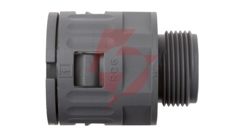 Dławnica do węża osłonowego M25 IP68 SILVYN KLICK-GM 25x1,5 szara 55501060