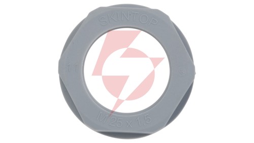 Nakrętka poliamidowa M25 SKINTOP GMP-GL-M 25x1,5 ciemnoszara 53119030 /100szt./