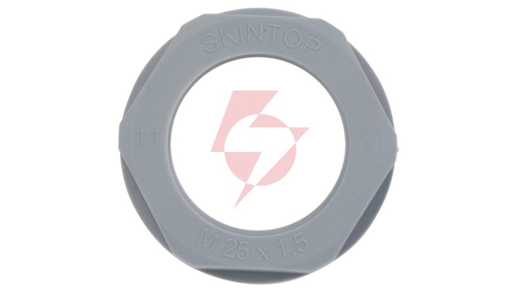 Nakrętka poliamidowa M25 SKINTOP GMP-GL-M 25x1,5 ciemnoszara 53119030 /100szt./