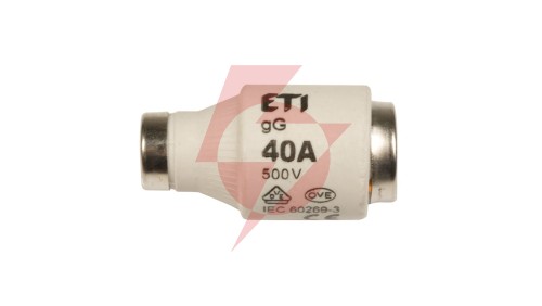 Wkładka bezpiecznikowa 40A DIII gG / BiWtz 500V E33 002313405