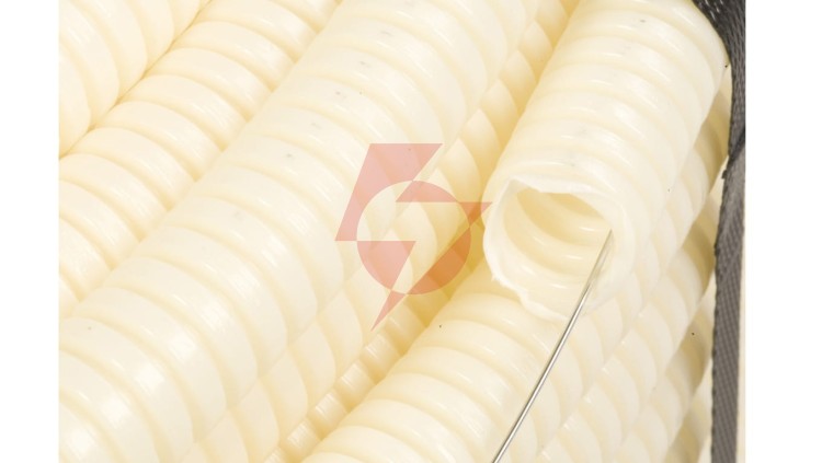 Rura karbowana z pilotem 20mm kolor naturalny 750N FK15/20F DX16320R /100m/