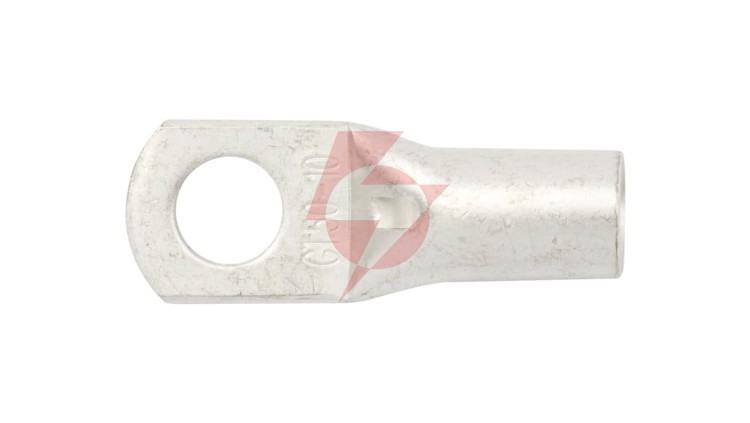 Końcówka oczkowa rurowa 50/M10 miedź cynowana KC50F10