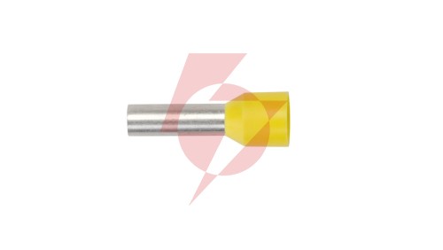 Końcówka tulejkowa izolowana TI 6mm2/12mm żółta cynowana TI6L12 /100szt./