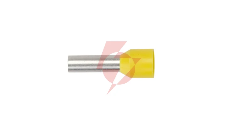 Końcówka tulejkowa izolowana TI 6mm2/12mm żółta cynowana TI6L12 /100szt./