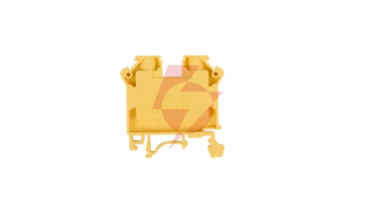 Złączka szynowa 2-przewodowa 6mm2 żółta NOWA ZSG 1-6.0Nz 11421314