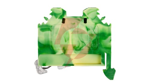 Złączka szynowa ochronna 4mm2 żółto-zielona 281-107