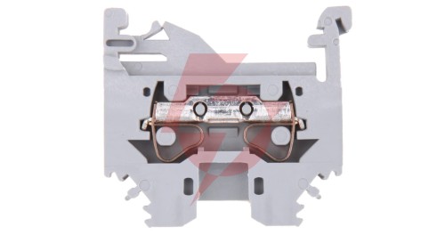 Złączka szynowa 2-przewodowa 4mm2 szara 281-101