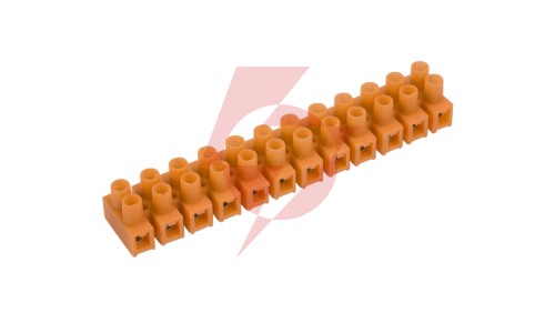 Listwa zaciskowa gwintowa 12-torowa 4mm2 pomarańczowa LTF 12-4.0 21310108
