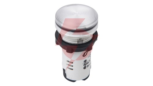 Lampka sygnalizacyjna 22mm biała 230V AC XB7EV07MP
