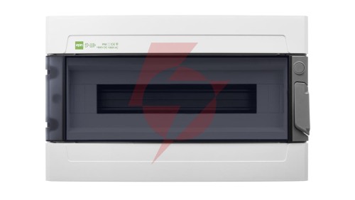 Rozdzielnica hermetyczna EP-LUX natynkowa 1x18 1500V DC 1000V AC PE+N dymny IP65 1955-01