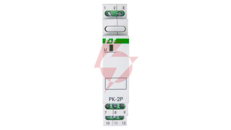 Przekaźnik elektromagnetyczny 2P 8A 12V AC/DC PK-2P-12V