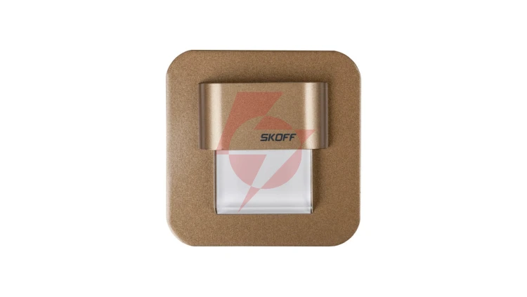 Oprawa przyschodowa SALSA mini LED Light 10 V DC 0,4 W IP 20 3000 K mosiądz mat