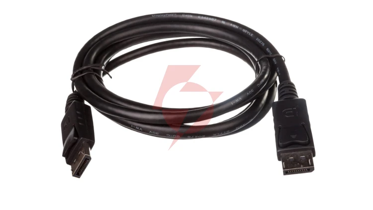 Kabel połączeniowy DisplayPort 1.2 Typ DP/DP, M/M czarny 2m AK-340100-020-S