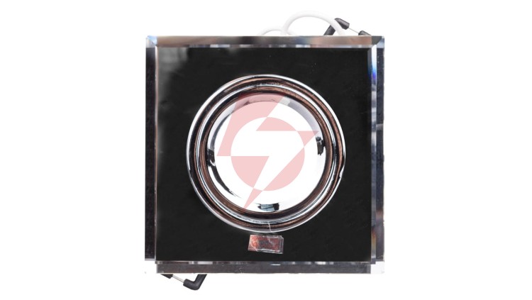 Oprawa punktowa 1x50W Gx5,3 12V IP20 MORTA CT-DSL50-SR szkło srebrna 18512