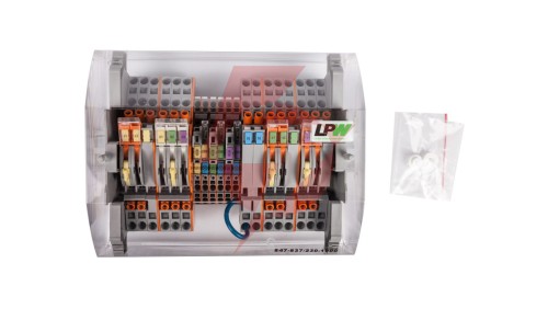 Listwa pomiarowa LPW 20-torowa 230V AC równoległa 847-837/230-1000