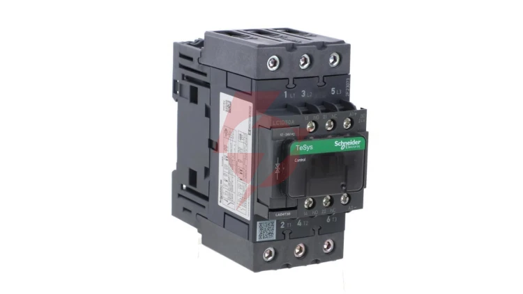 TeSys Deca Stycznik mocy 50A 3P 24V DC 1Z 1R (EVK) LC1D50ABD