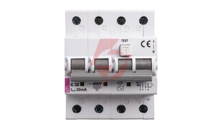 Wyłącznik różnicowo-nadprądowy 4P 32A C 0,03A typ AC KZS-4M 002174027