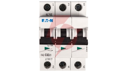 Wyłącznik nadprądowy 3P C 63A 15kA AC FAZ C63/3 278879
