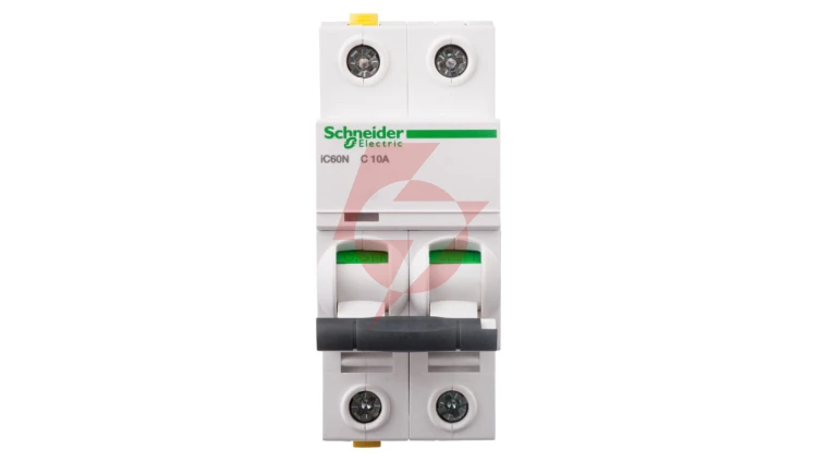 Wyłącznik nadprądowy 2P C 10A 6kA AC iC60N-C10-2 Acti9 A9F04210