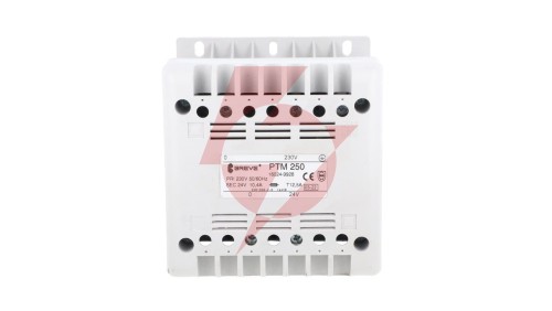 Transformator 1-fazowy bezpieczeństwa PTM 250 230/ 24V 10,4A, na szynę DIN, IP21, Ta 40, 16024-9928