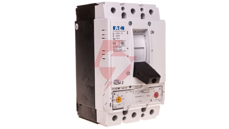 Wyłącznik silnikowy 3P 55kW 100-125A NZMB2-M125 265715