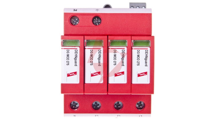 Ogranicznik przepięć typ T2 4P 20kA 1,5kV DEHNguard M TNS 275 FM 952405