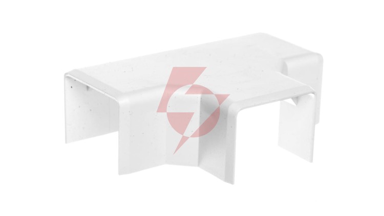 Trójnik 25.2x 20.2mm kremowo-biały LHD 25x20 8914
